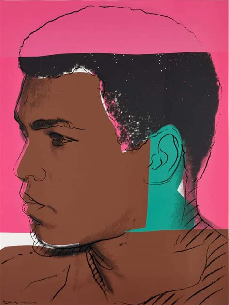 Andy Warhol, Muhammad Ali, 1978 .